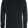Basic Polo Pocket L/S - 99 schwarz - Model back