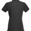 Stretch Premium Polo Women - 99 schwarz - Model back
