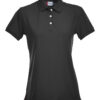 Stretch Premium Polo Women - 99 schwarz - Front