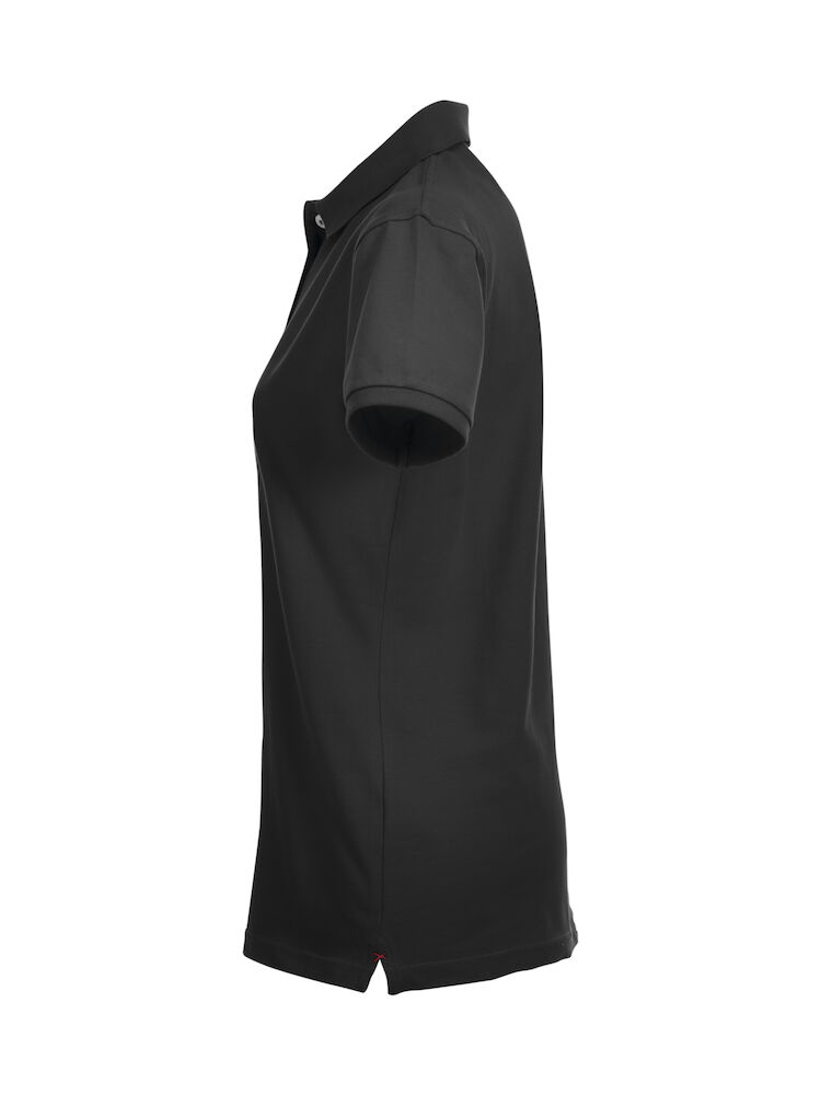 Stretch Premium Polo Women - 99 schwarz - Back