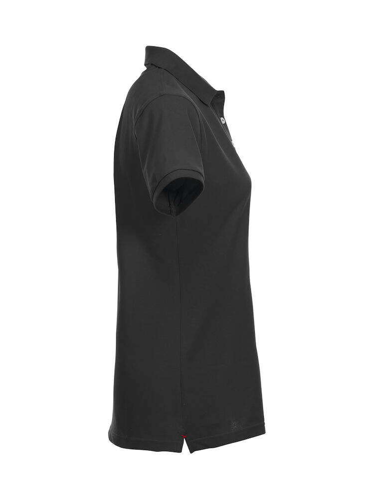 Stretch Premium Polo Women - 99 schwarz - Model front