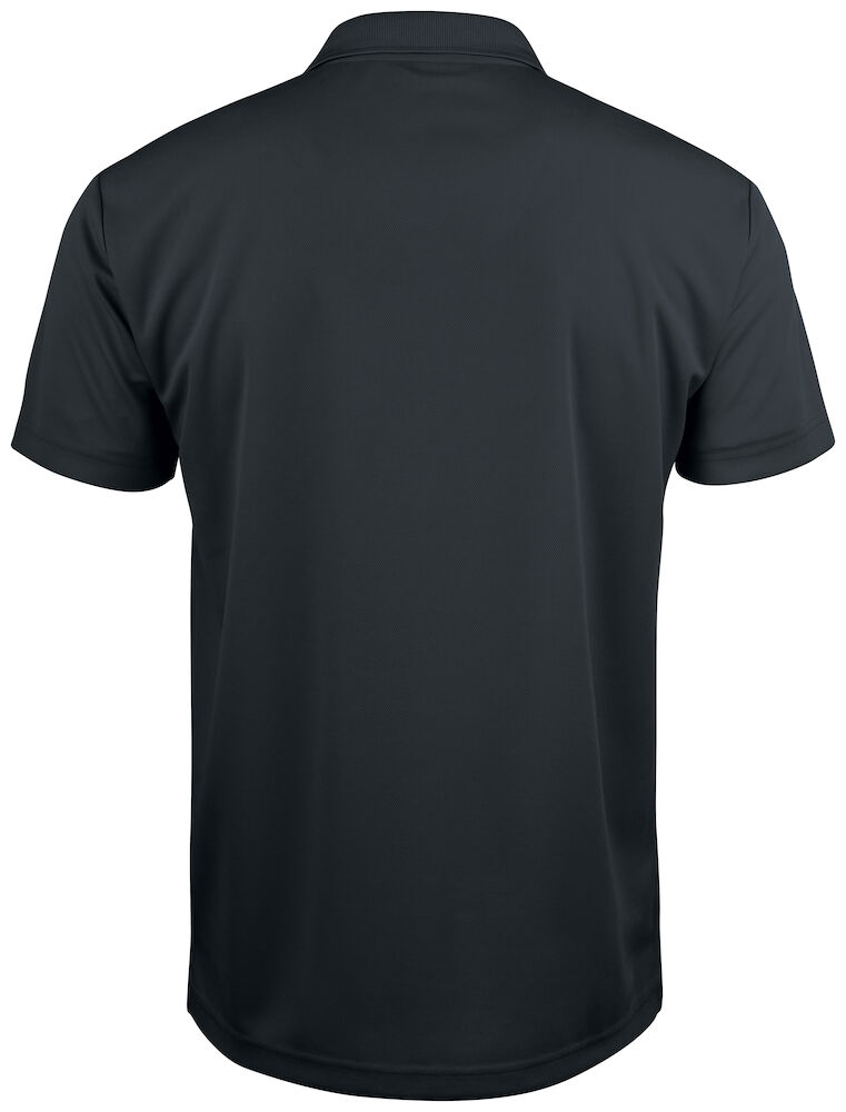 Basic Active Polo - 99 schwarz - Model back