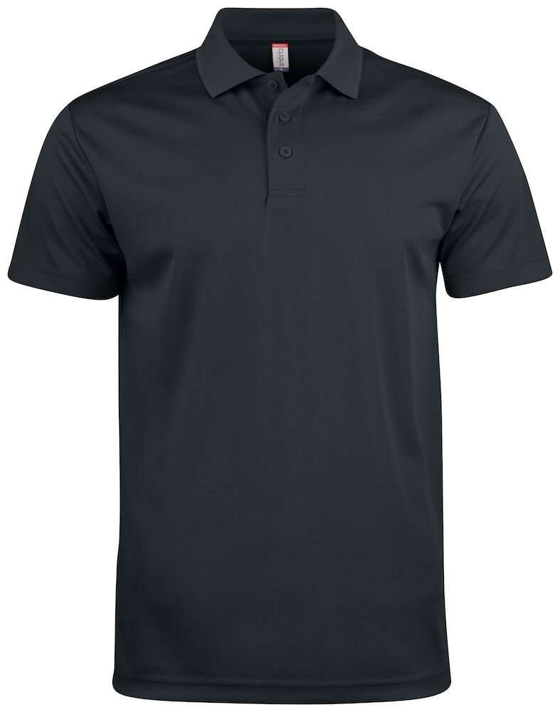 Basic Active Polo - 99 schwarz - Front