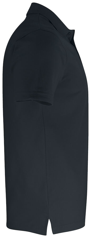 Basic Polo Pocket - 99 schwarz - Model front