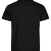 Single Jersey Polo - 99 schwarz - Model back