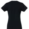 Basic-T Women - 99 schwarz - Model back