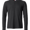 Basic-T L/S - 99 schwarz - Front