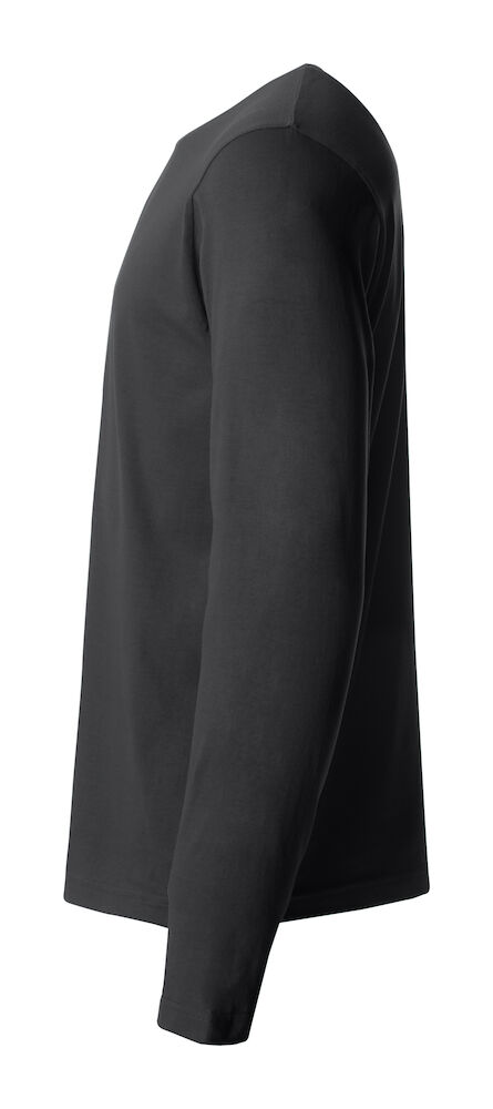 Basic-T L/S - 99 schwarz - Back