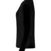 Basic Active-T L/S Women - 99 schwarz - Back