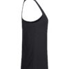 Slub Tanktop Women - 99 schwarz - Model front