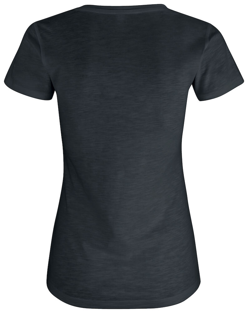 Slub-T Women - 99 schwarz - Model back