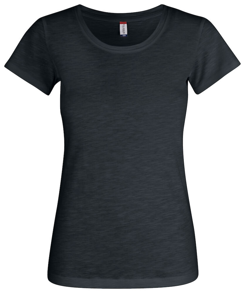 Slub-T Women - 99 schwarz - Front