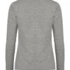 Premium Fashion-T L/S Women - 95 graumeliert - Model back