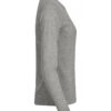 Premium Fashion-T L/S Women - 95 graumeliert - Model front