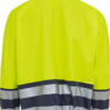 PU visible Regenjacke - 041 warngelb/marine - Front