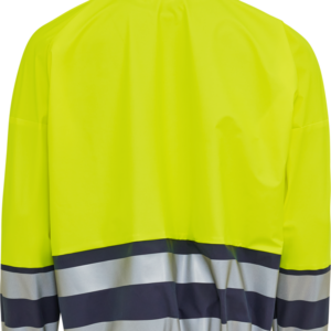PU visible Regenjacke - 041 warngelb/marine - Front