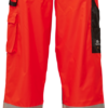 Visible Xtreme Oxford Regenhose - 062 warnrot/schwarz - Front