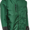 Working Xtreme Regenjacke mit 2-wege Reißverschluss - 052 grün/schwarz - Front
