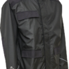 Working Xtreme Oxford Regenjacke - 010 schwarz - Front