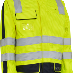 Securetech Multinorm Störlichtbogen Parka - 041 warngelb/marine - Front