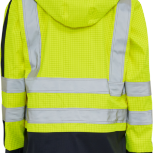 Securetech Multinorm Störlichtbogen Parka - 041 warngelb/marine - Back