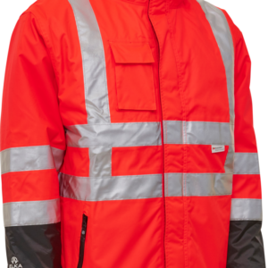 Visible Xtreme 2-in-1 Jacke - 062 warnrot/schwarz - Front