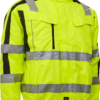 Visible Xtreme 2-In-1 winter PilotenJacke - 042 warngelb/schwarz - Front