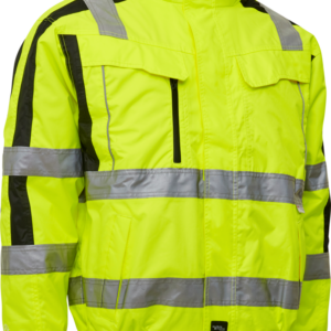 Visible Xtreme 2-In-1 winter PilotenJacke - 042 warngelb/schwarz - Front