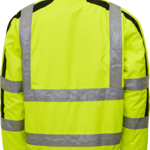 Visible Xtreme 2-In-1 winter PilotenJacke - 042 warngelb/schwarz - Back