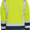 Securetech Multinorm Parka - 041 warngelb/marine - Back