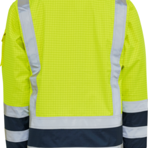 Securetech Multinorm Parka - 041 warngelb/marine - Back