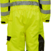 Visible Xtreme Winteroverall - 042 warngelb/schwarz - Back