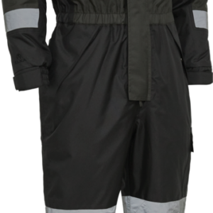 Working Xtreme Winteroverall Dame - 053 dunkelgrau/schwarz - Front