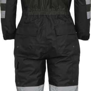 Working Xtreme Winteroverall Dame - 053 dunkelgrau/schwarz - Back