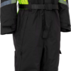 Working Xtreme Winteroverall mit recycled Futter - 090 schwarz/warngelb - Front