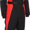 Working Xtreme Winteroverall Dame mit Futter - 089 schwarz/warnrot - Front