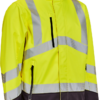 Visible Xtreme Softshelljacke - 042 warngelb/schwarz - Front