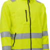 Visible Xtreme Zipp-in Fleece - 040 warngelb - Front