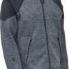 Working Xtreme Midlayer Fleecejacke - 098 graumeliert - Front