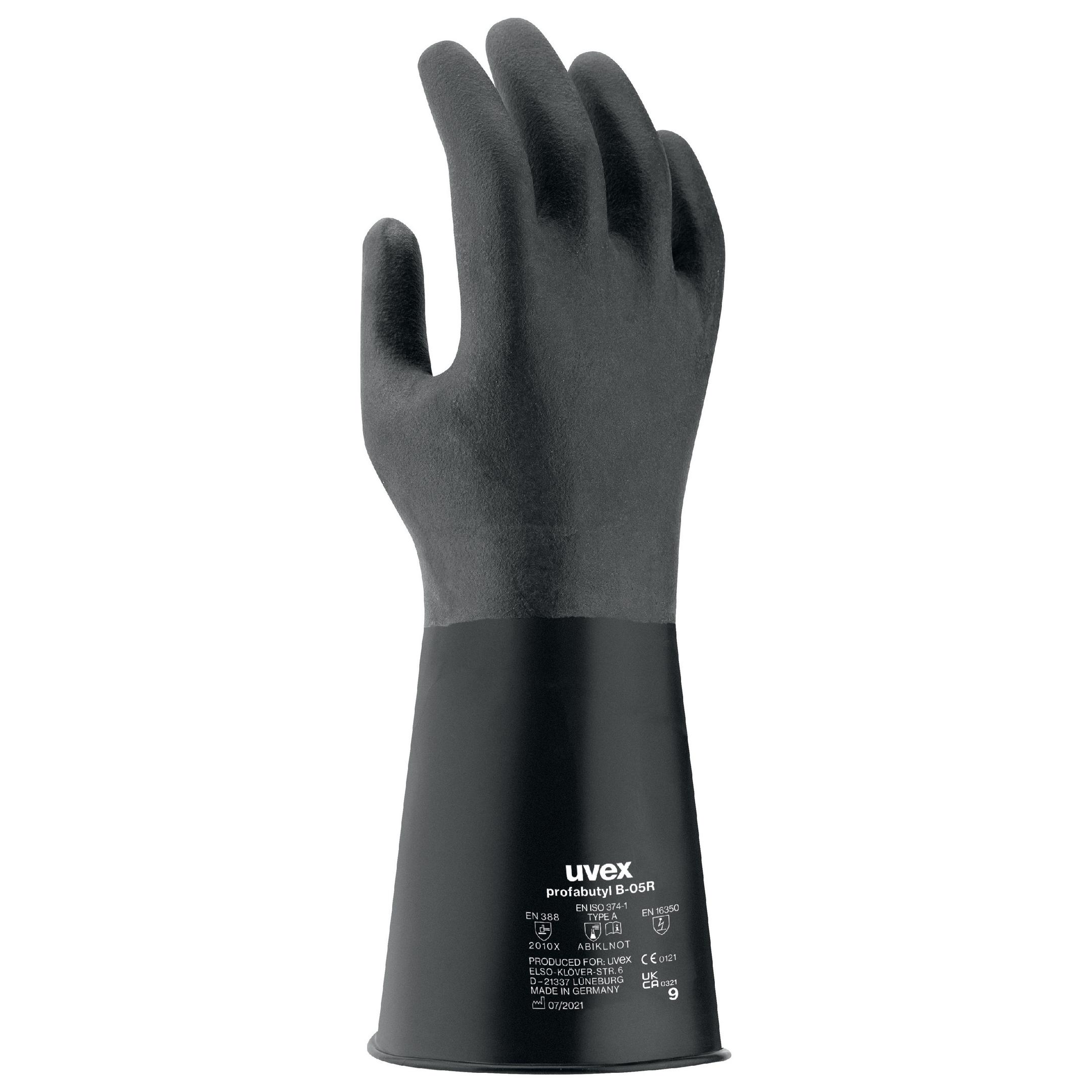uvex profabutyl B-05R Chemikalienschutzhandschuh - 15092440