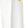 Schürze m/Träger - 002 weiss - Back