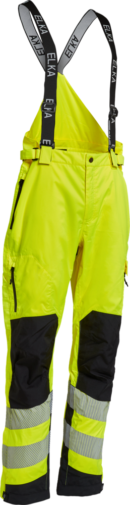 Visible Xtreme Kombihose mit Stretch - 042 warngelb/schwarz - Front