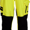 Visible Xtreme Recycelt Bundhose - 042 warngelb/schwarz - Front
