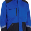 Working Xtreme Stretchjacke - 147 königsblau/schwarz - Front