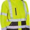Visible Xtreme Stretch-Jacke - 042 warngelb/schwarz - Front