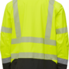 Visible Xtreme Stretch-Jacke - 042 warngelb/schwarz - Back