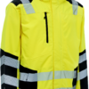 Visible Xtreme Recycelt Jacke - 042 warngelb/schwarz - Front