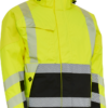 Visible Xtreme Winterjacke mit Stretch - 042 warngelb/schwarz - Front