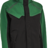 3-Lagen-Jacke mit Stretch - 052 grün/schwarz - Front