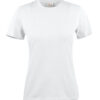 HEAVY T-SHIRT LADY - Weiss - Front